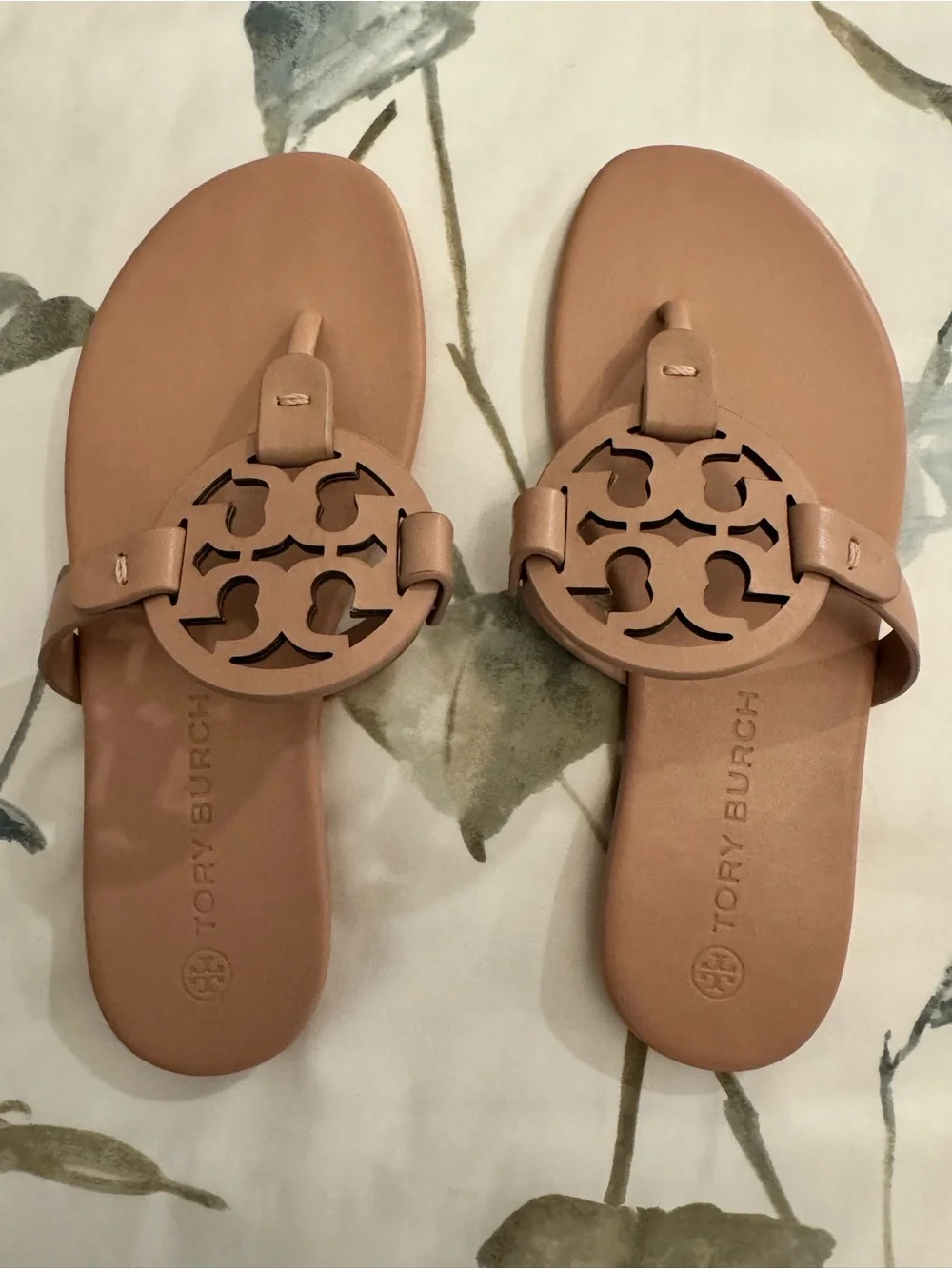 Tory Burch Women's Miller Sandals in Light Sand